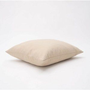18”x18” Tristin Solid Indoor/Outdoor Square Throw Pillow  Peach-Freshmint-070